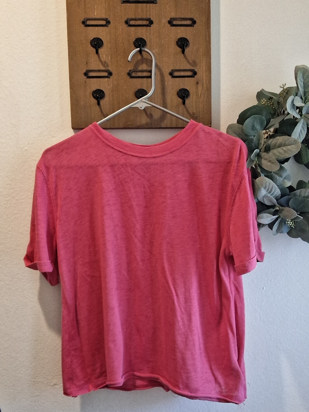 We The Free Short Sleeve Tee in Pink